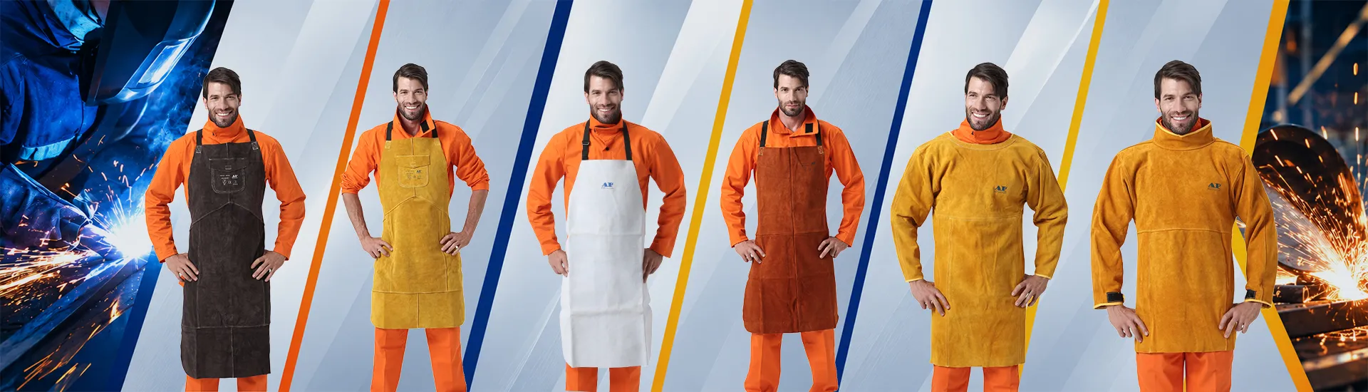 Leather Welding Aprons and Protective Apparel