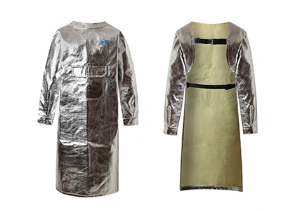 Reflective Aluminized Heat-Resistant Apron