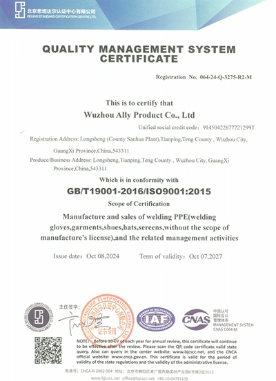 International Certifications