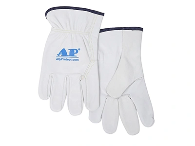 Grain Cowhide Welding Gloves