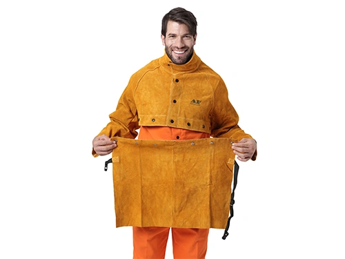 Split Cowhide Welding Cape Sleeves